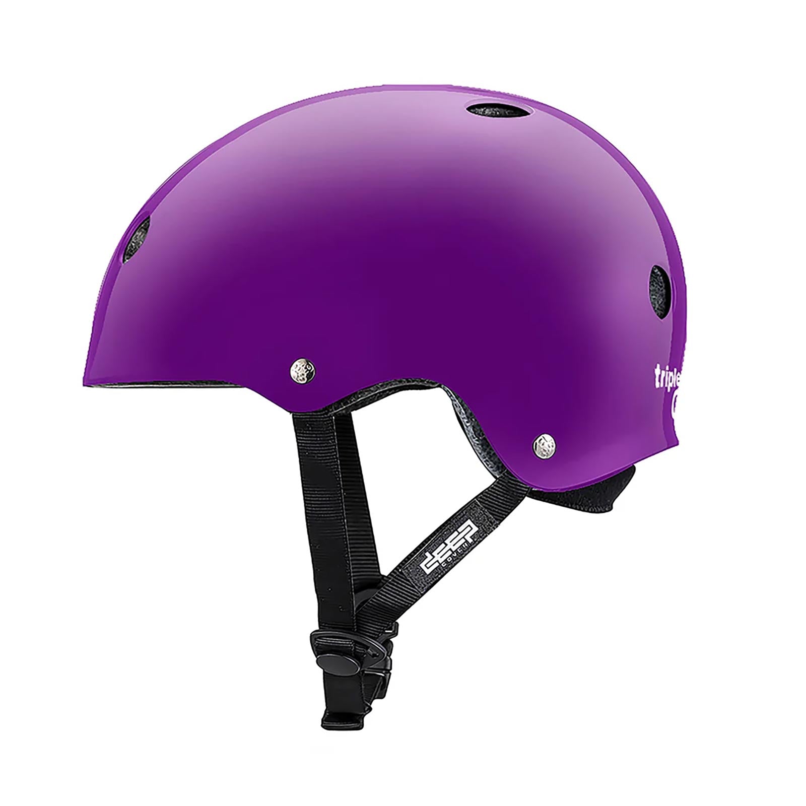 Triple 8 Deep Cover Helmet / Purple Glossy