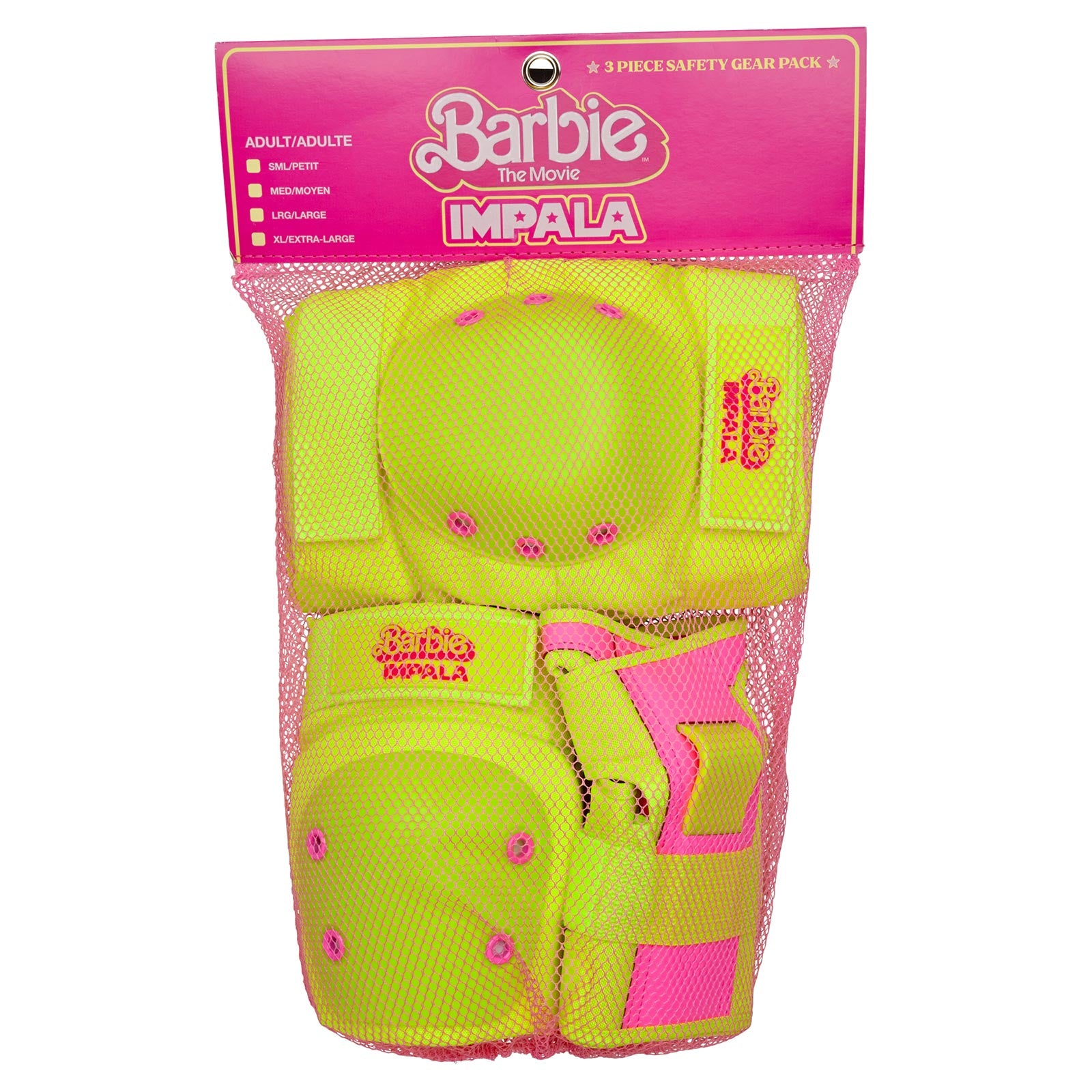 Impala Protective Tri-Pack / Junior / Barbie Bright Yellow