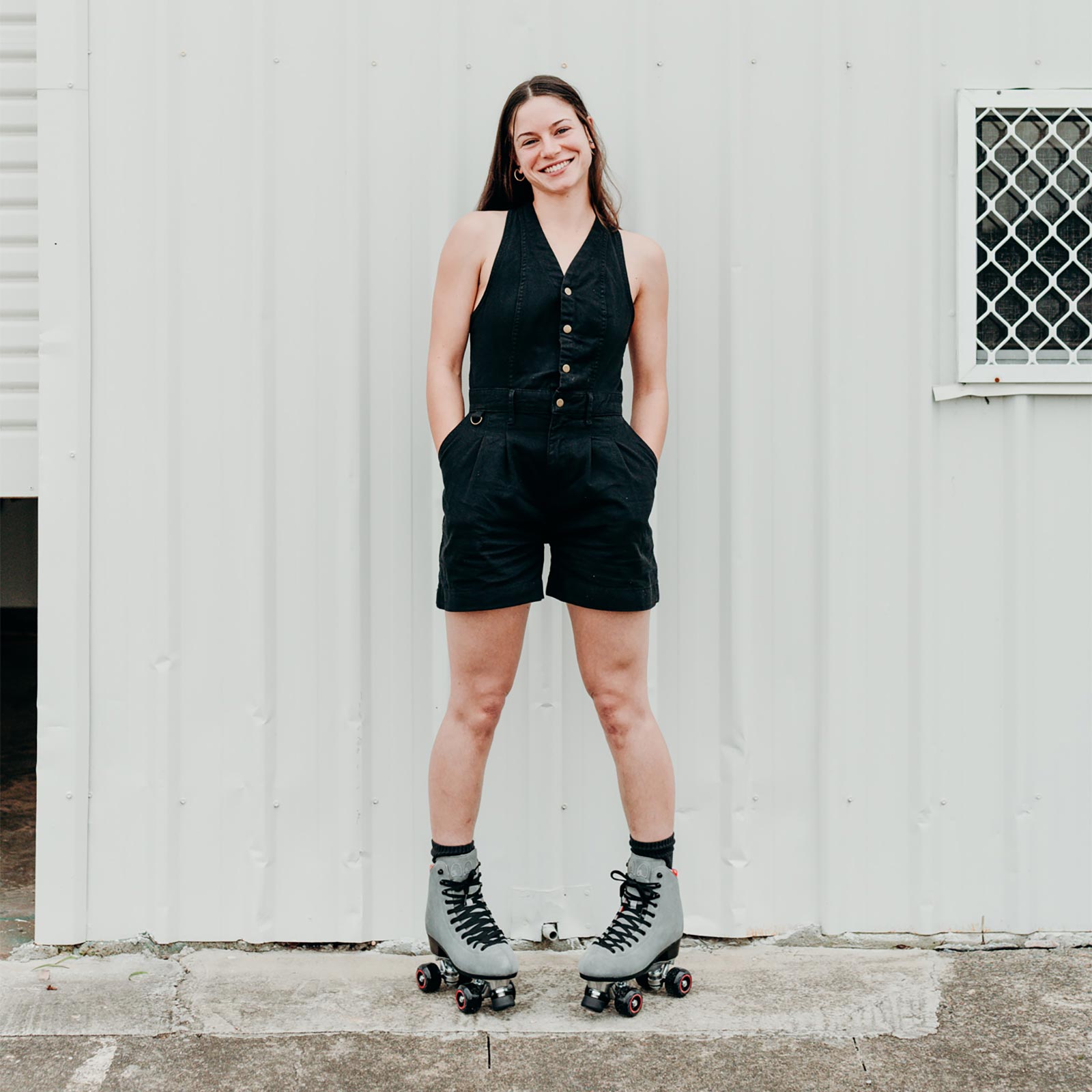 HOQ x Chuffed Wandered Plus Roller Skates / Concrete