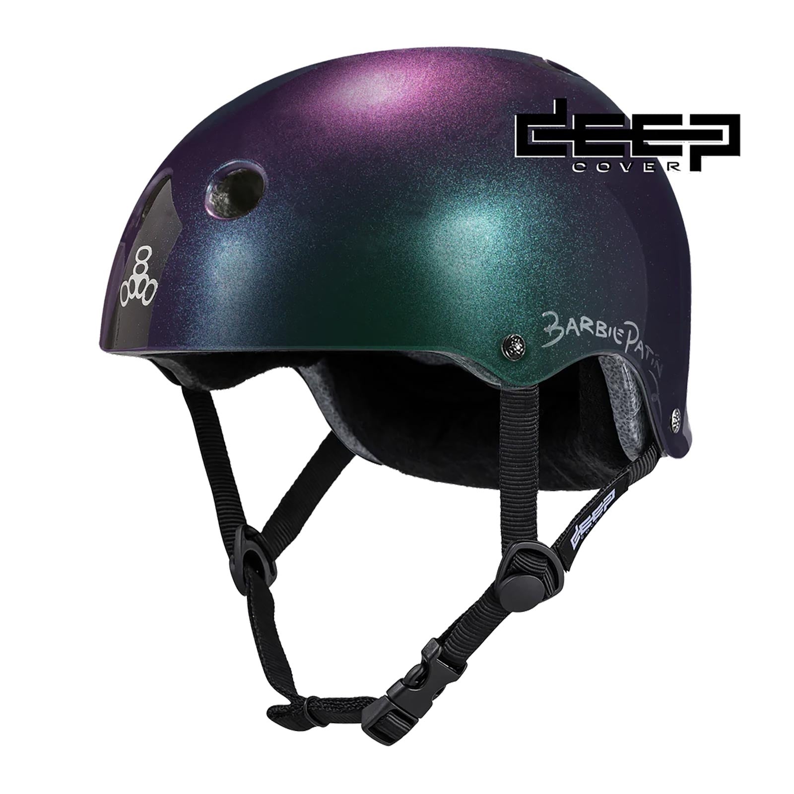 Triple 8 Deep Cover Helmet / Barbie Patin