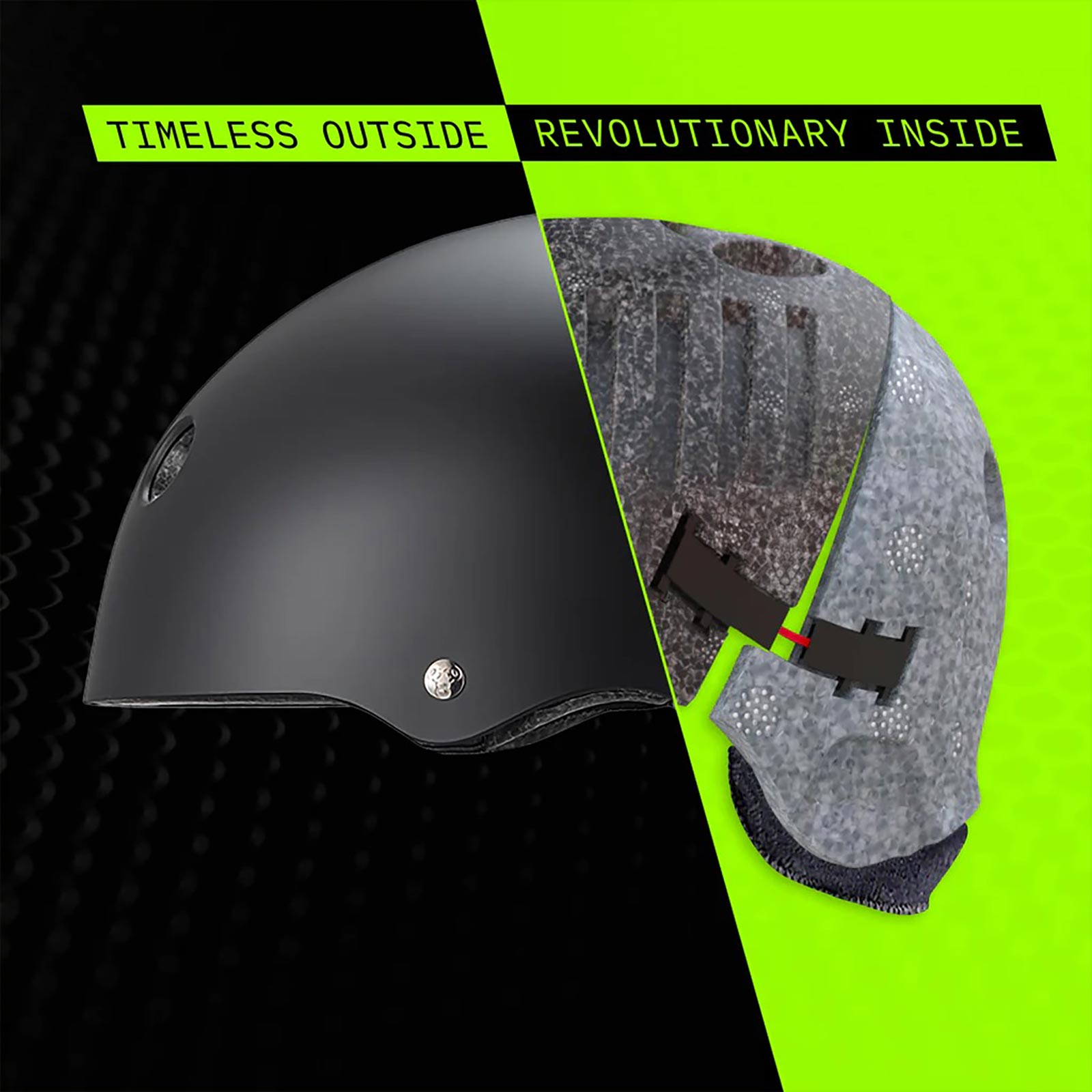 Triple 8 Deep Cover Helmet / Black Matte