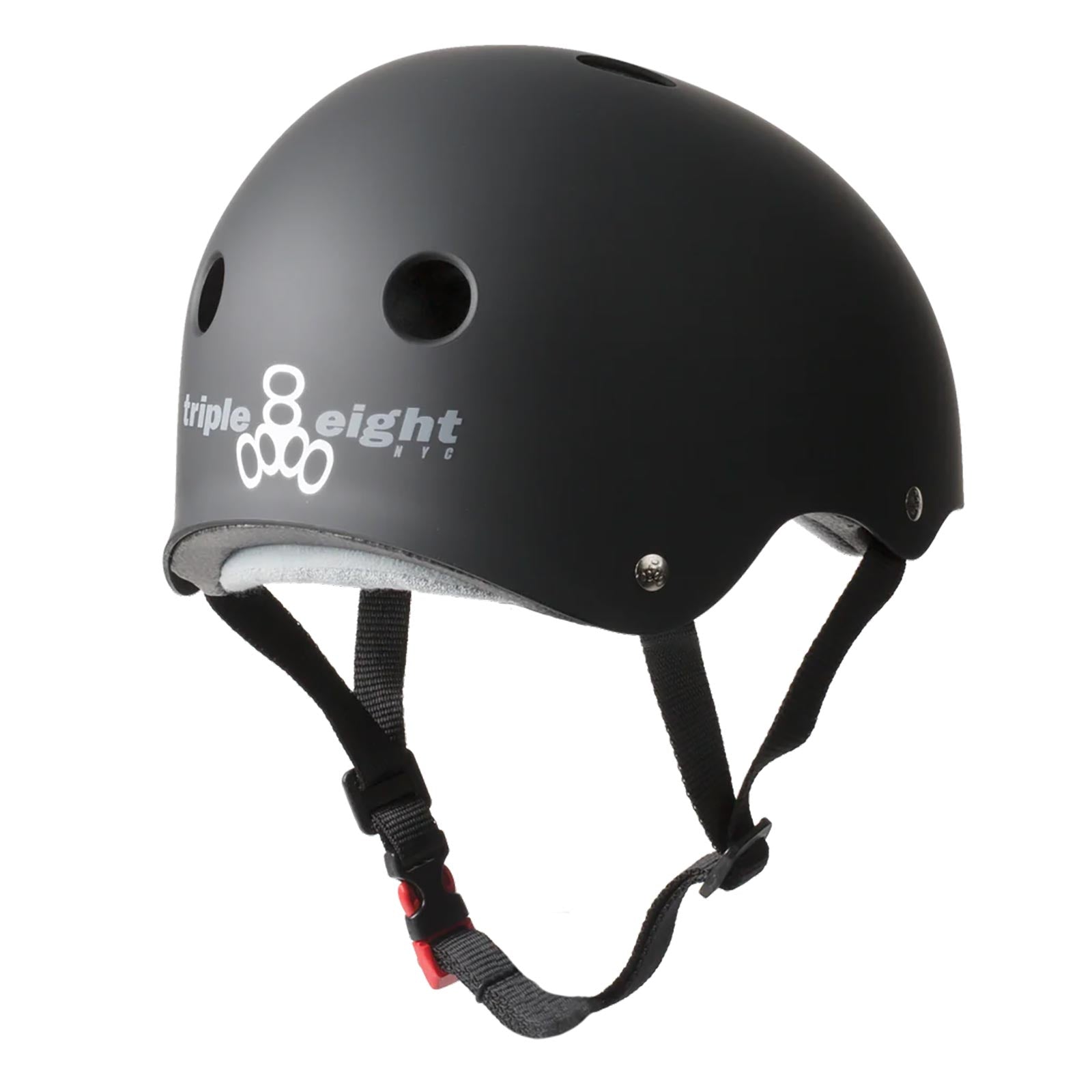 Triple 8 THE Certified Sweatsaver Helmet / Black Rubber