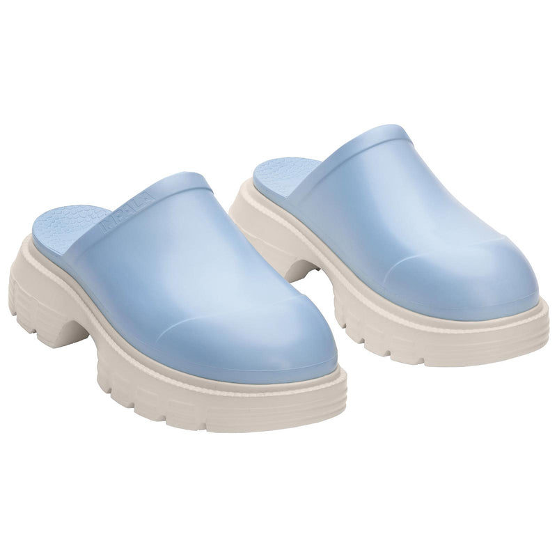 Impala Bubble Soft Mule / Blue Cream