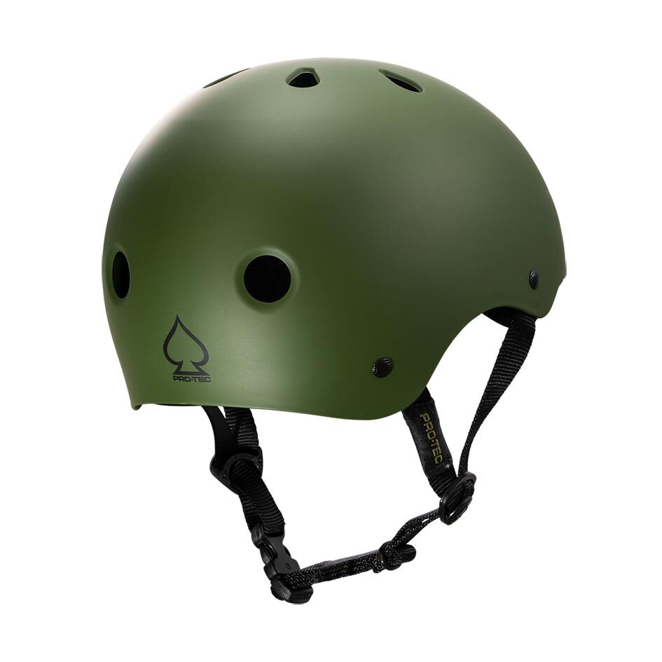 Pro-Tec Classic Helmet (Certified) / Matte Olive