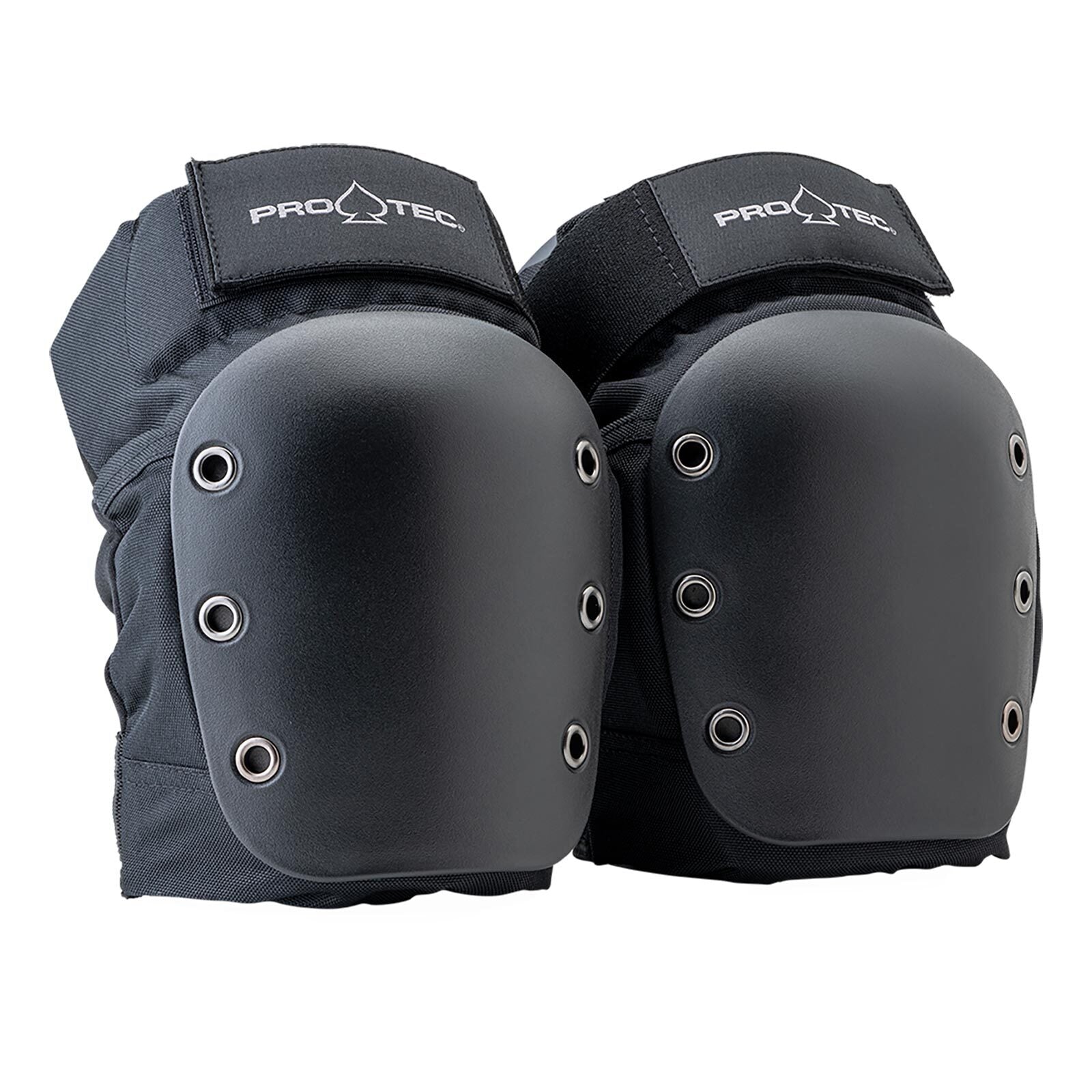 Pro-Tec Street Knee Pads / Open Back / Black / Y