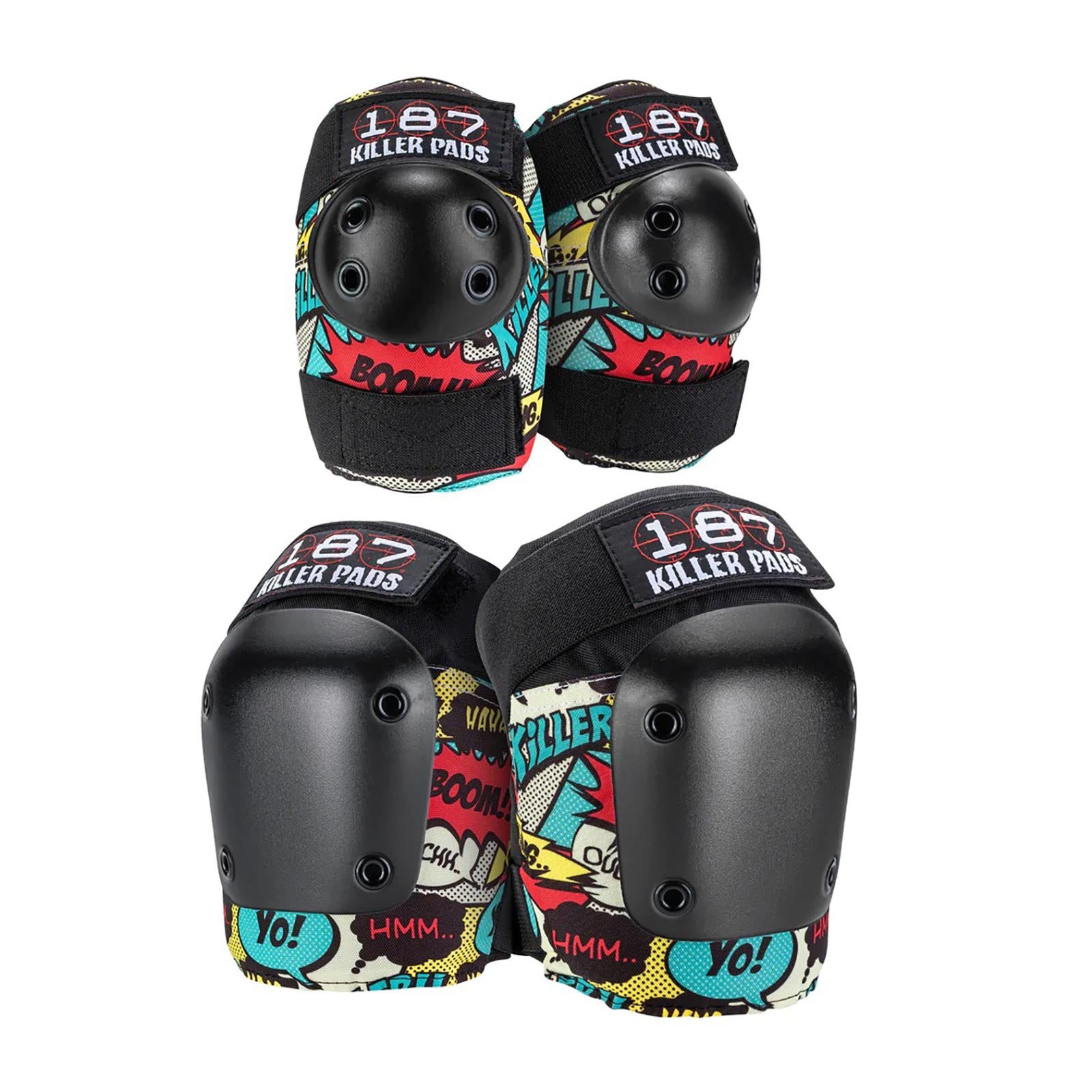 187 Knee & Elbow Pad Combo Pack / Comic