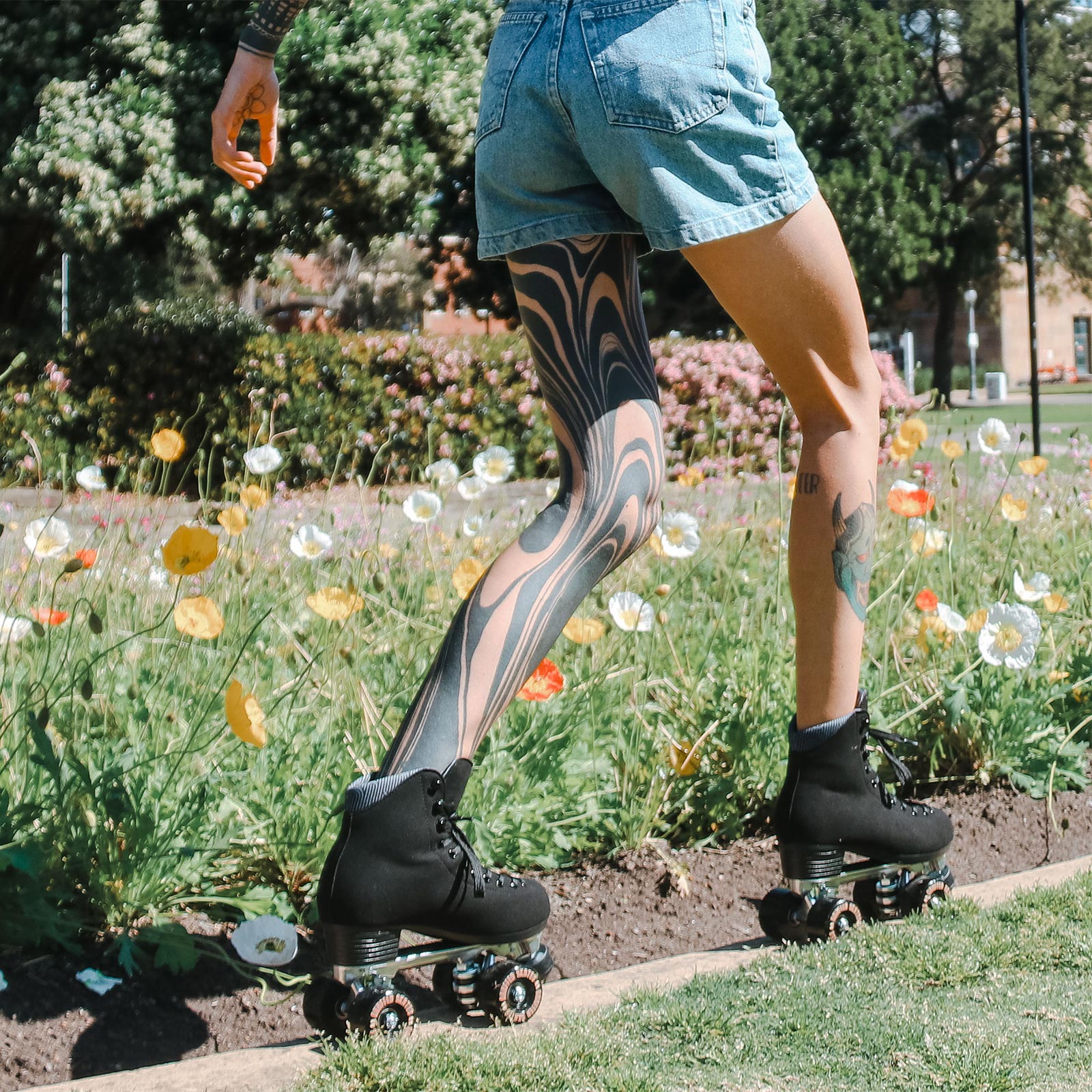 Chuffed Wanderer Roller Skates / Vegan Black