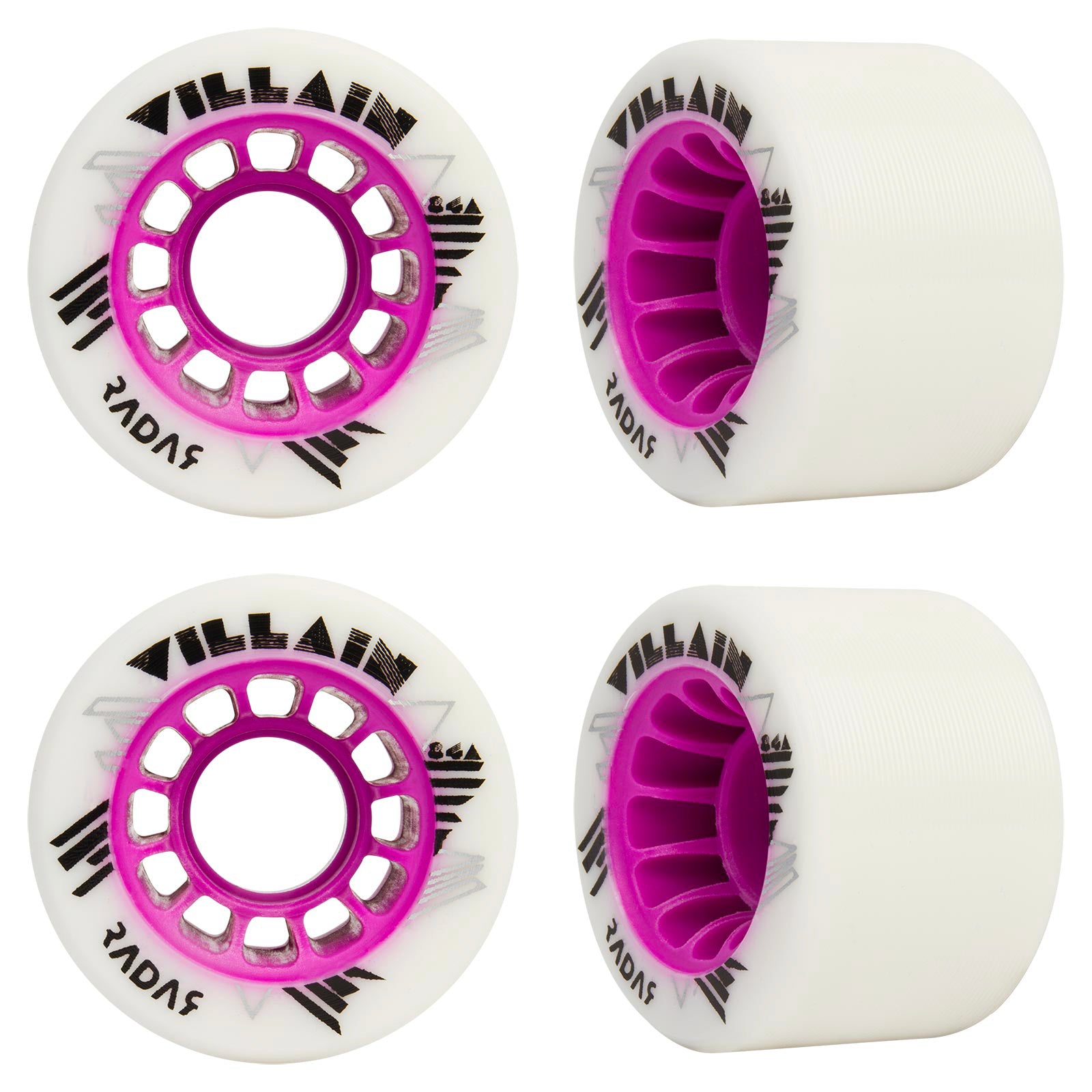 Radar Villain Wheels (4 Pack)