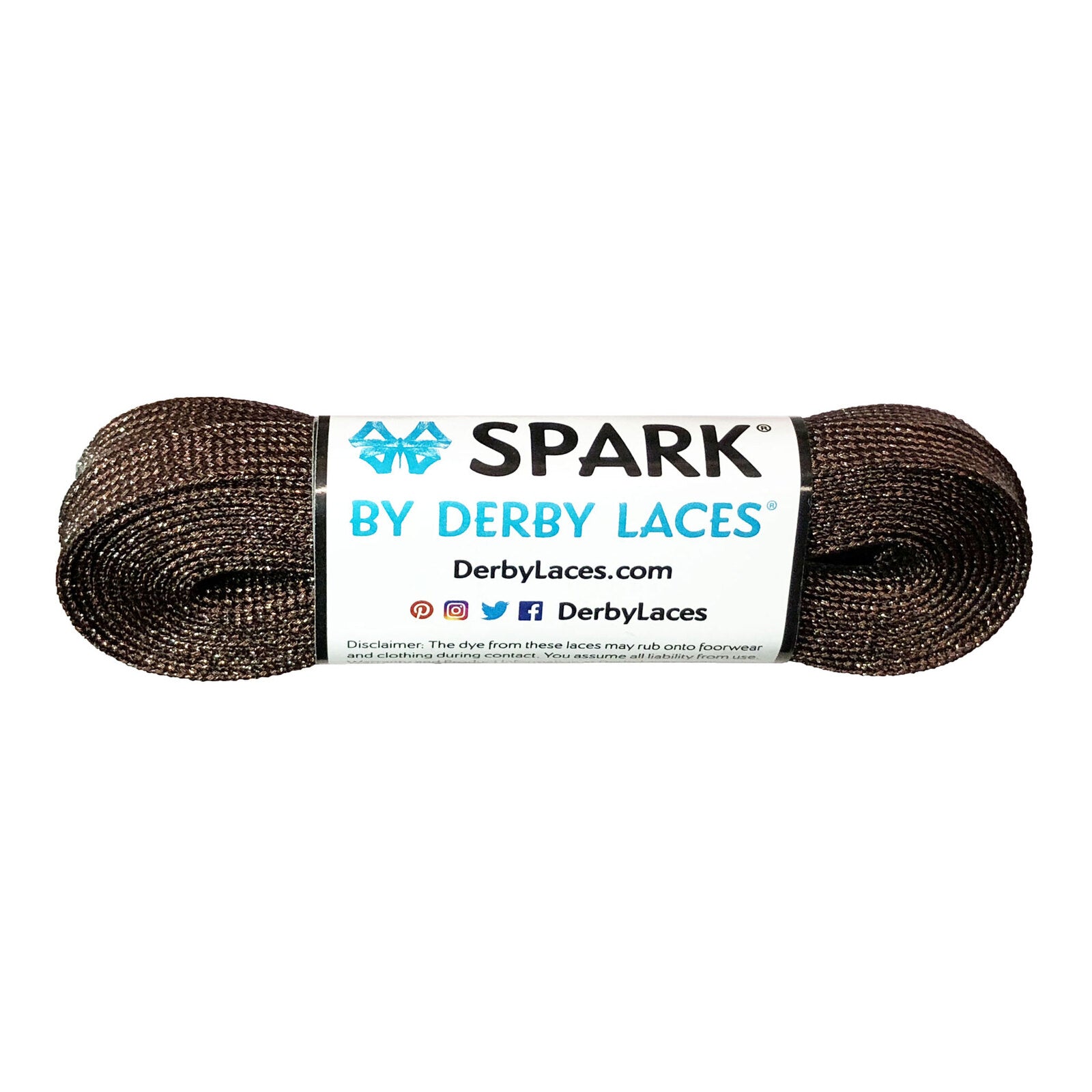 Derby Laces Spark / Brown / 96in (244cm)