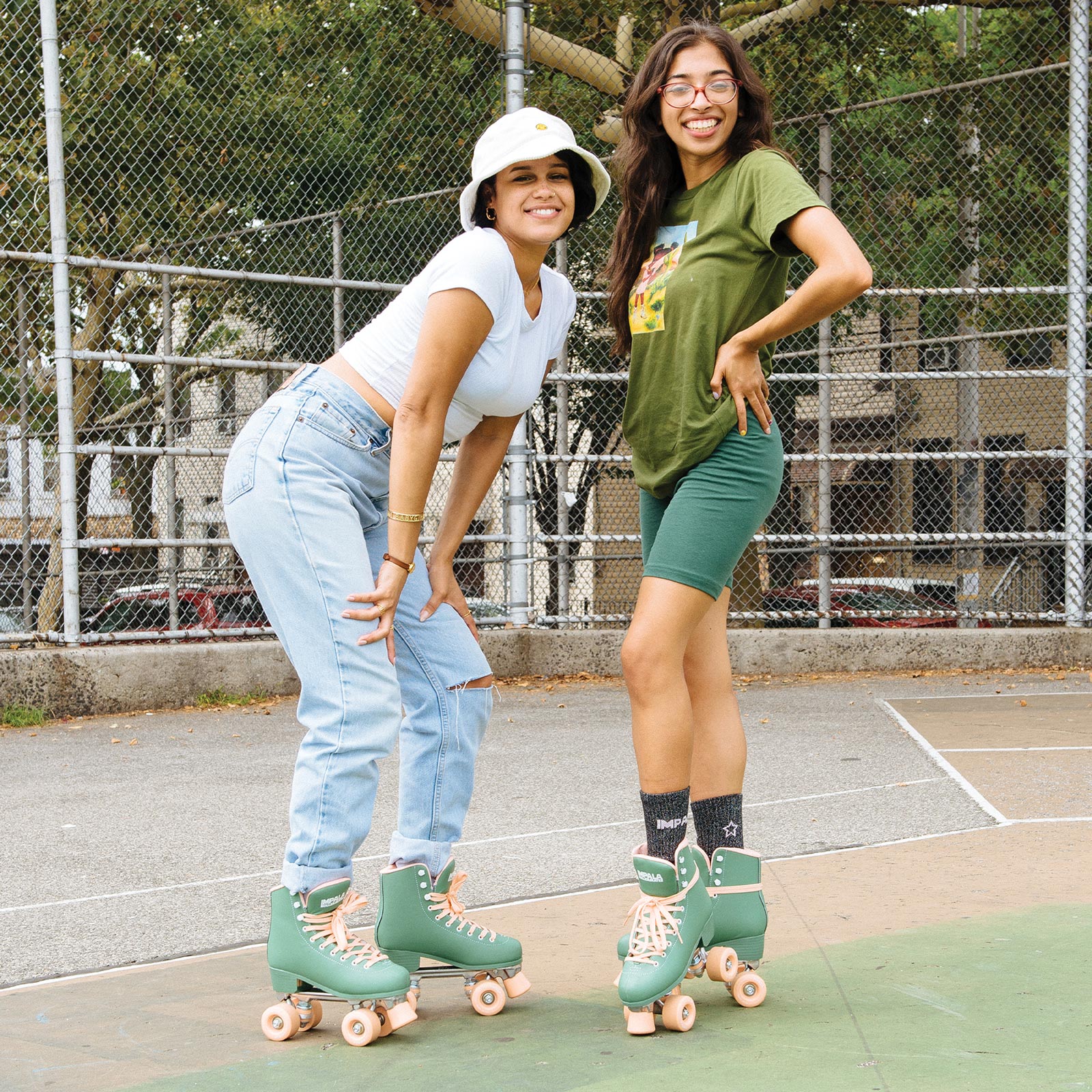 Impala Rollerskates / Forest Green