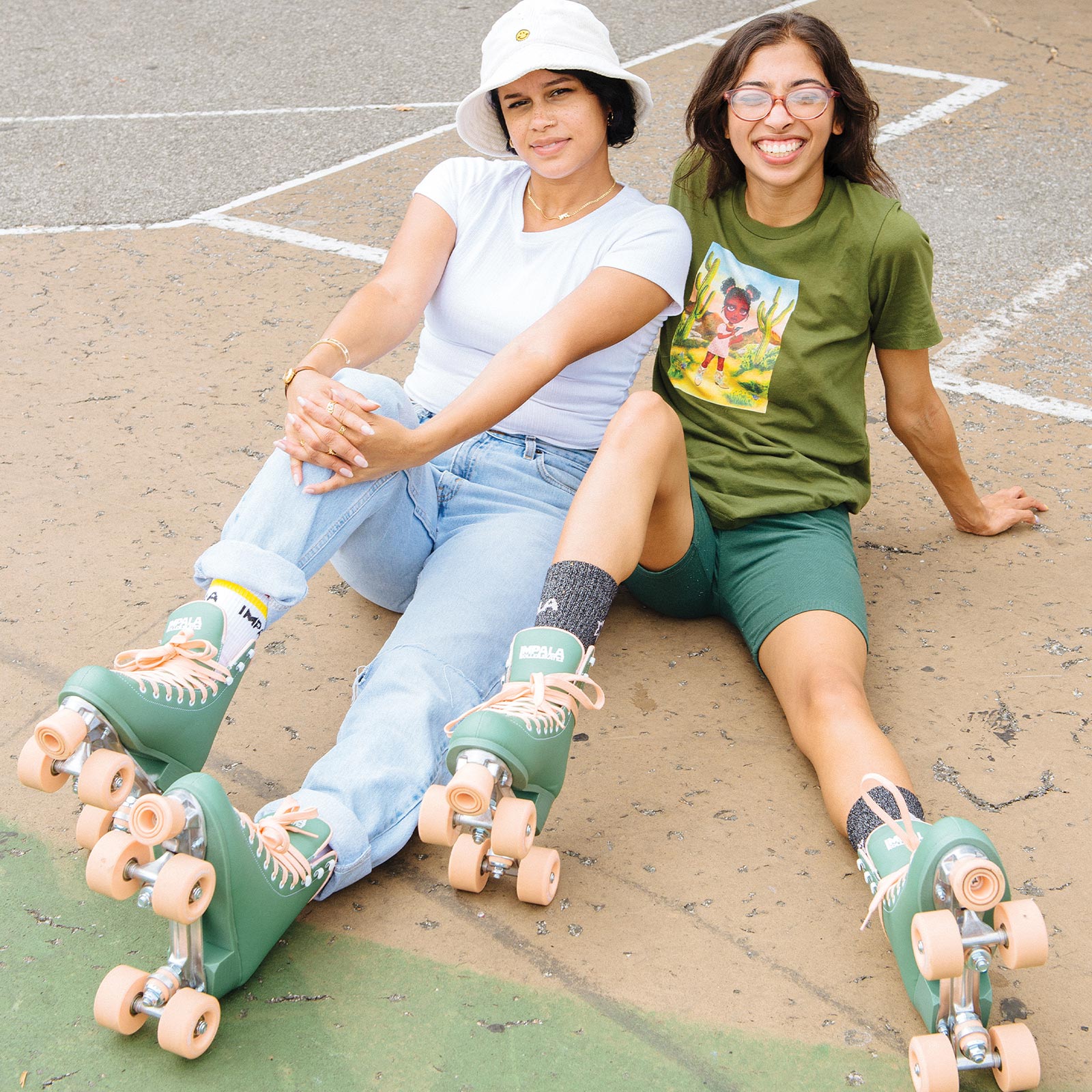 Impala Rollerskates / Forest Green