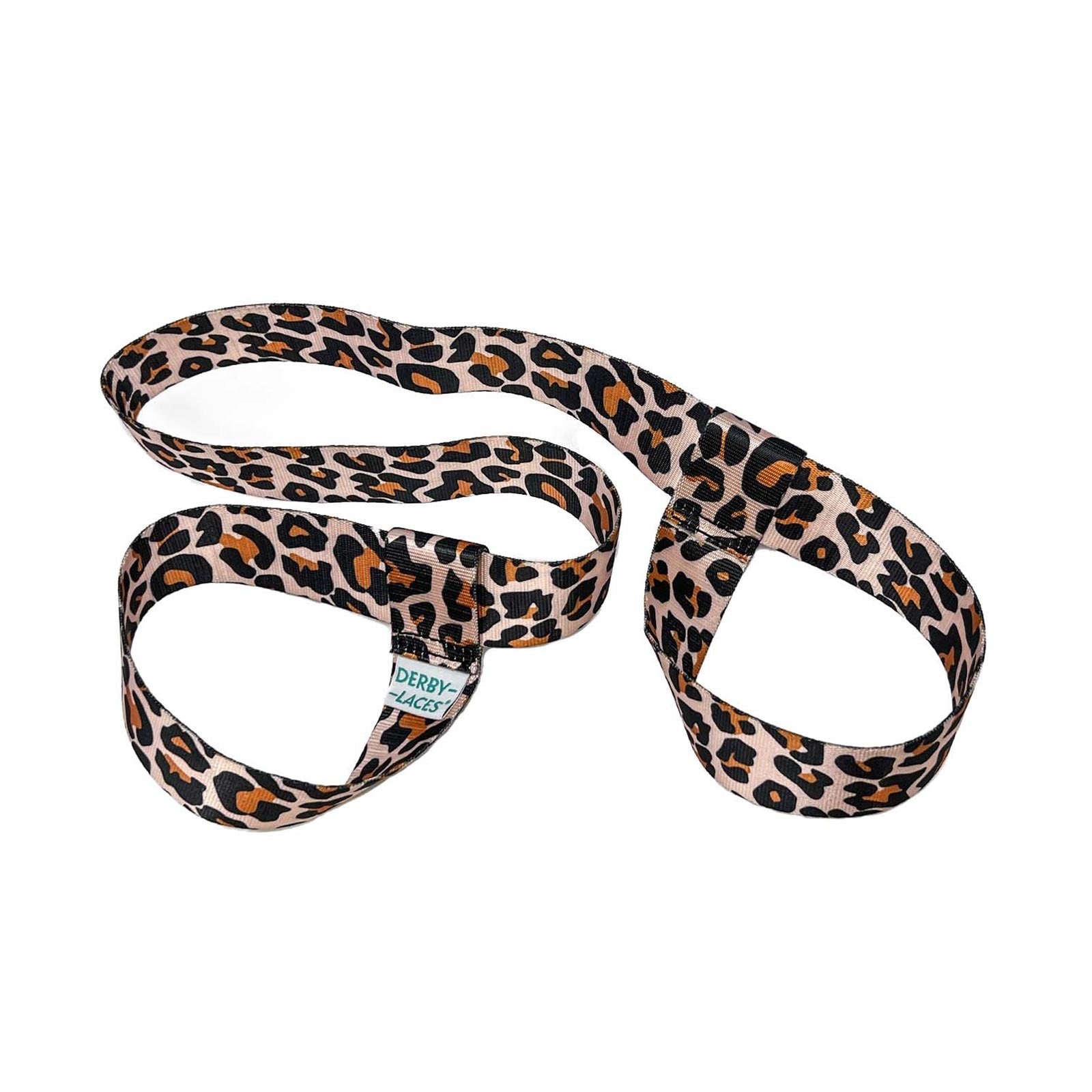 Derby Laces Skate Gear Leash / Leopard Print