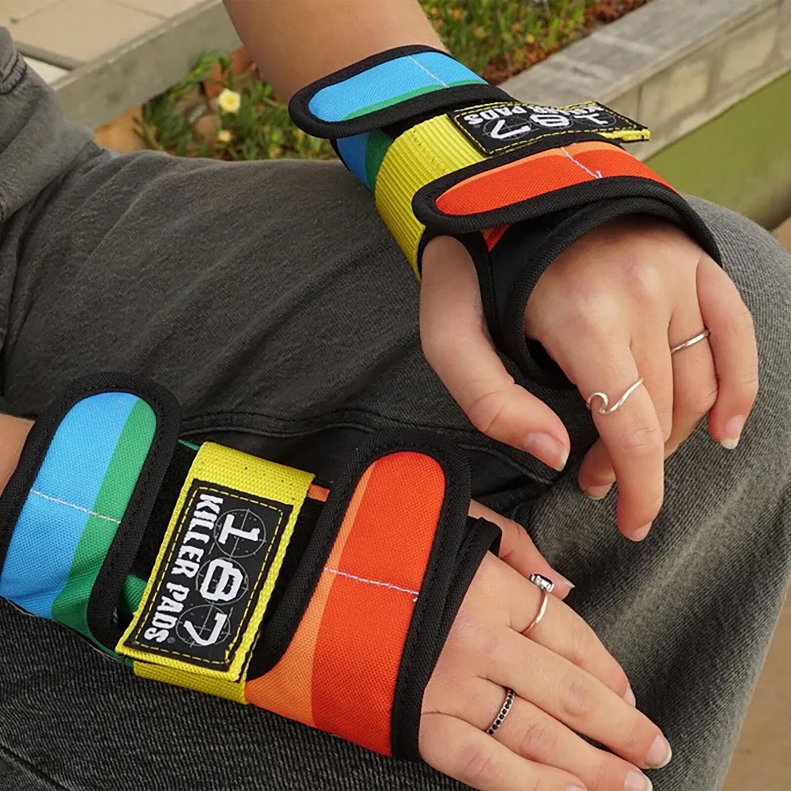 187 Wrist Guards / Rainbow