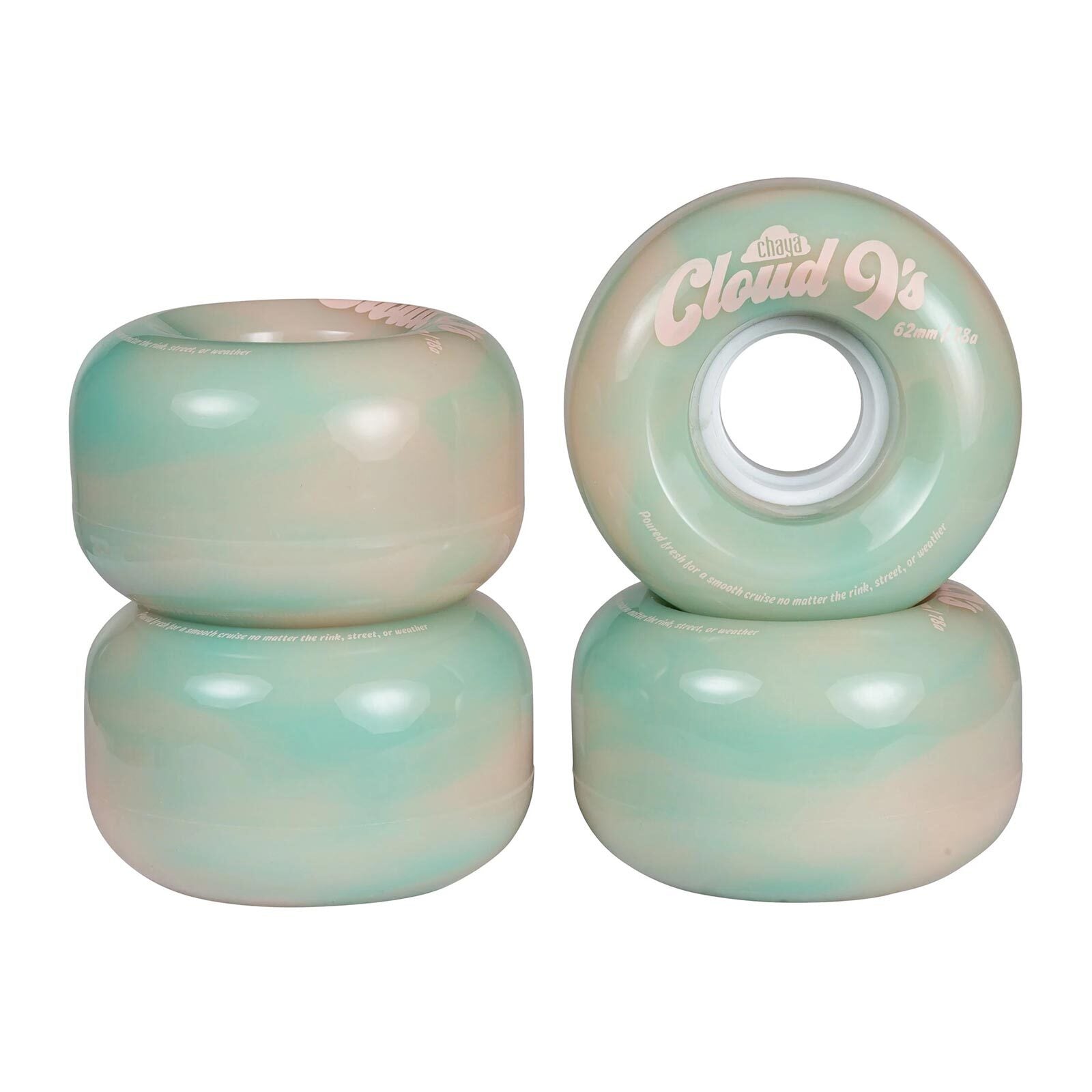 Chaya Cloud 9 Wheels (4 Pack) / 62mm 78a