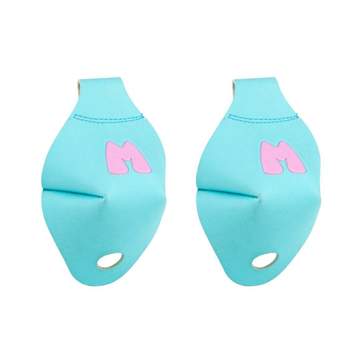 Moxi Beach Bunny Toe Caps (Pair) / Blue Sky