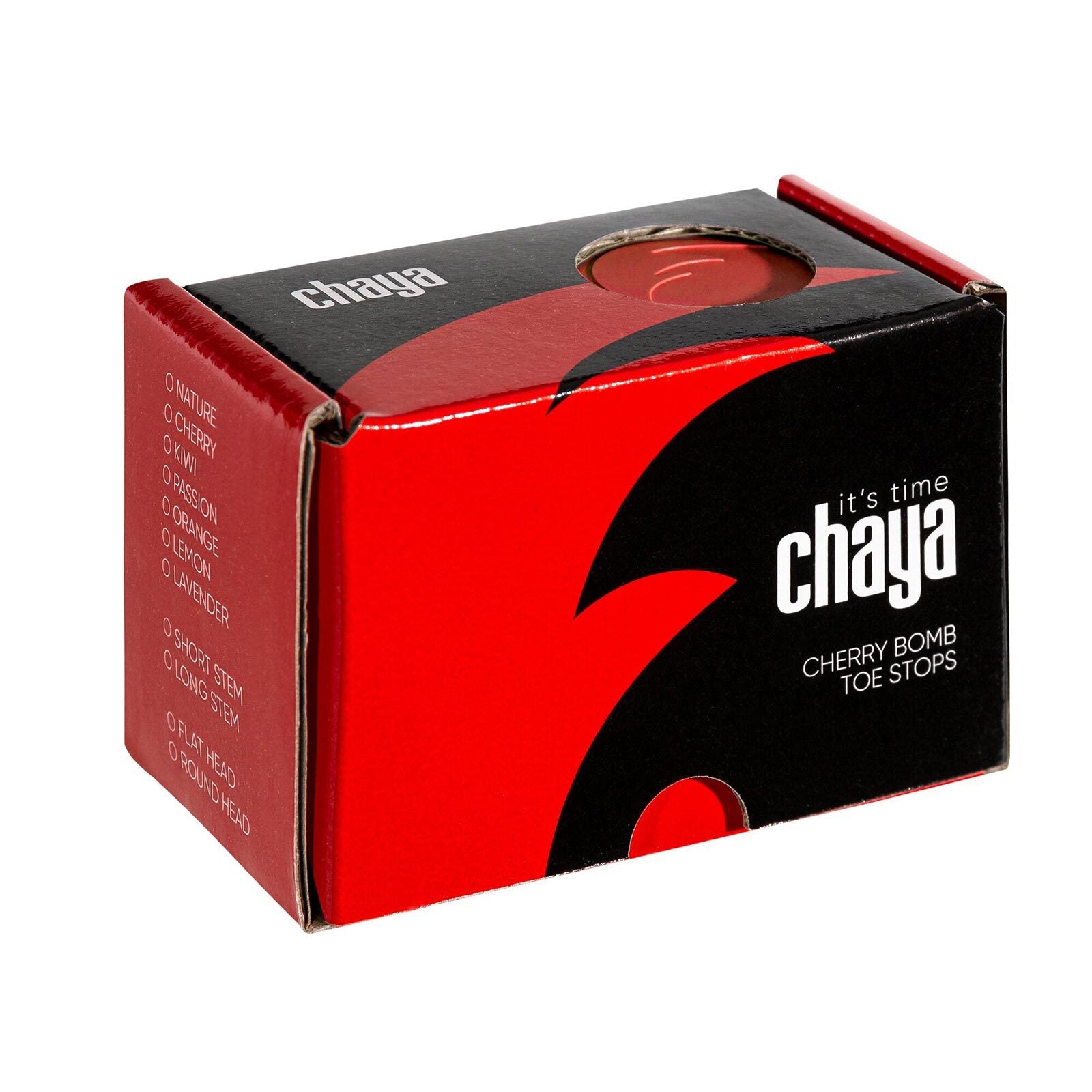 Chaya Cherry Bomb Toe Stops / Cherry Red