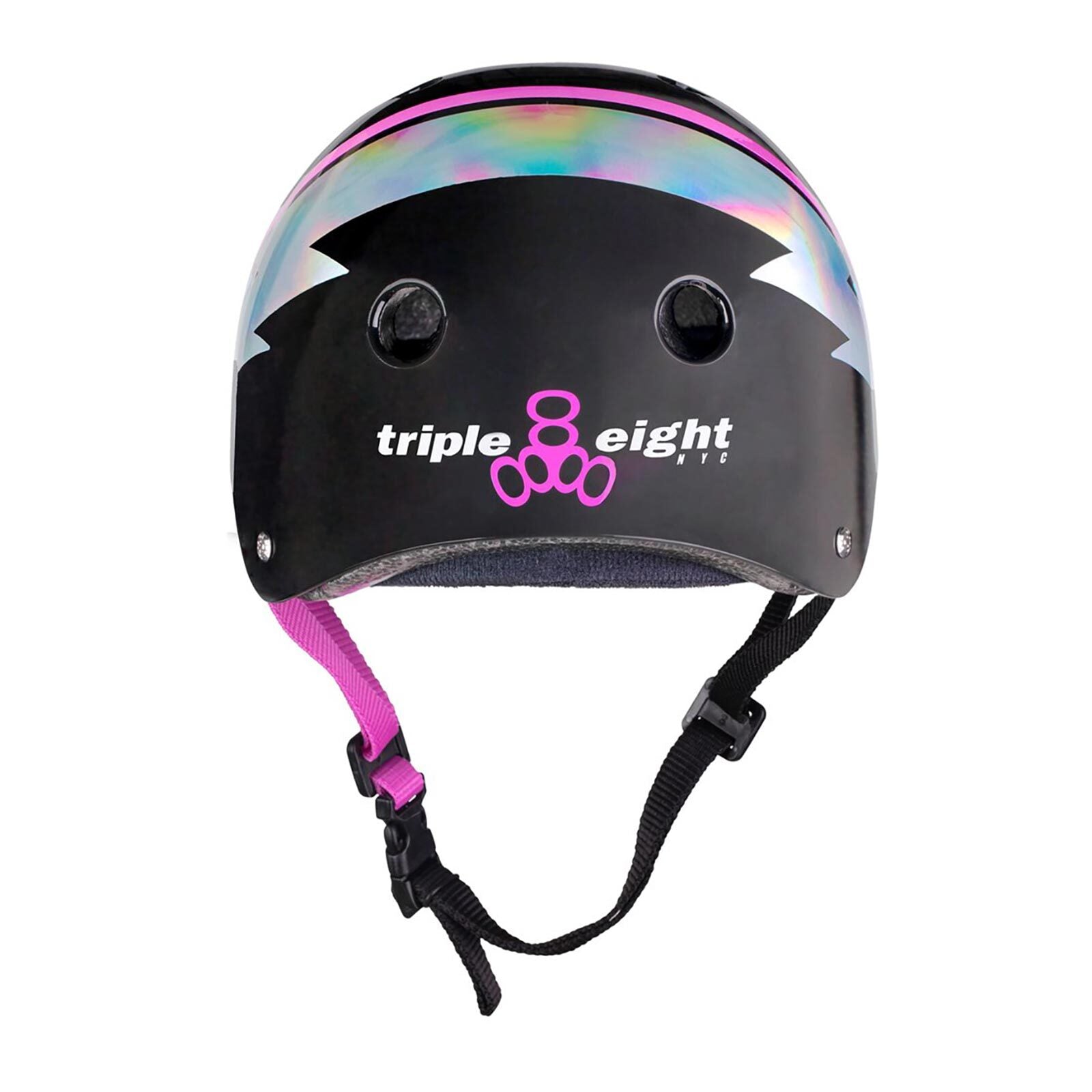 Triple 8 THE Certified Sweatsaver Helmet / Black Hologram