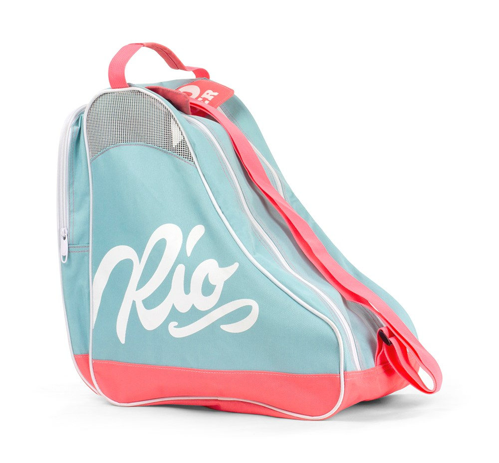 Rio Roller Script Skate Bag / Teal Coral