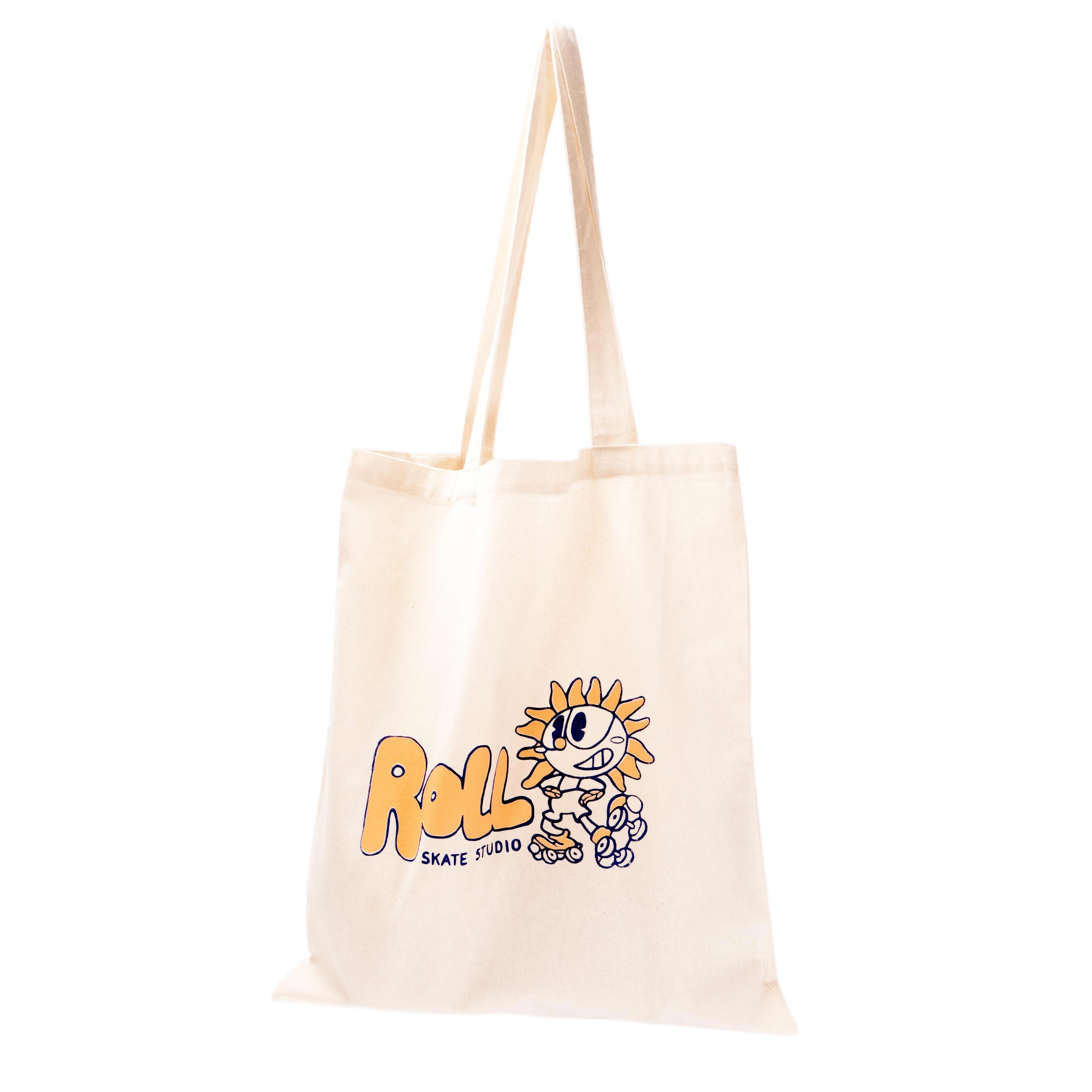 Roll Sunflower Tote Bag